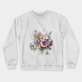 Bouquet of summer flowers Crewneck Sweatshirt